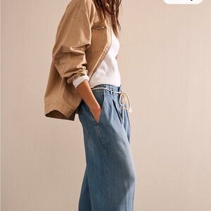 FREE PEOPLE Dakota Cinch Jeans -L